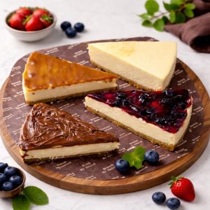 4 Slice Assorted Cheesecake